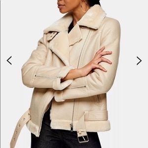 NWT TOPSHOP AVIATOR JACKET